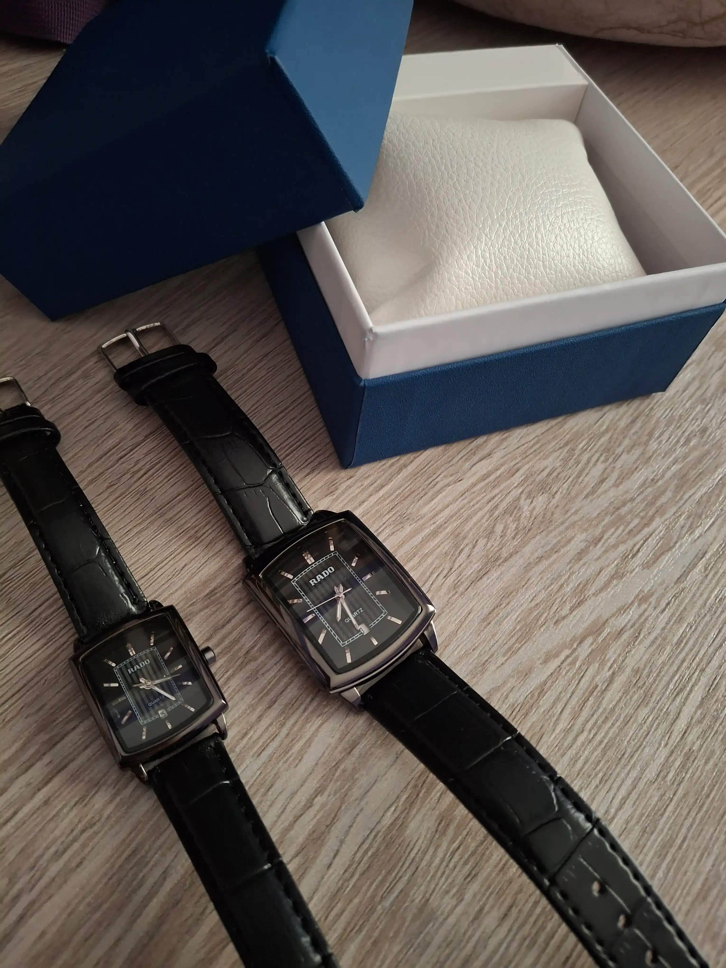 Парные часы TISSOT для мужчин и женщин, комплект с кожаным ремешком