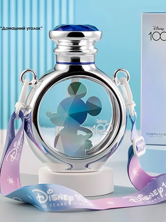 Коллекционная бутылка Disney 100 лет, 580 мл — Limited Diamond Edition Mickey / Minnie / Lotso