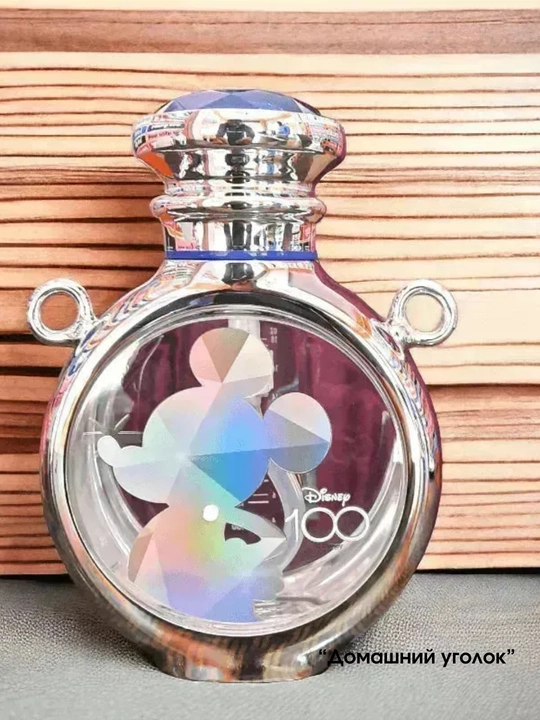 Коллекционная бутылка Disney 100 лет, 580 мл — Limited Diamond Edition Mickey / Minnie / Lotso