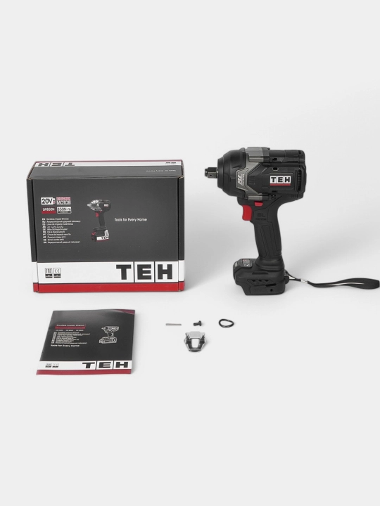 Гайковерт электрический TEH LW850N, 850 Нм, 20В, 2400 об/мин