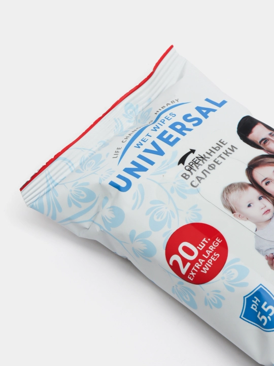 UNIVERSAL nam salfetkalari «Hi Baby»