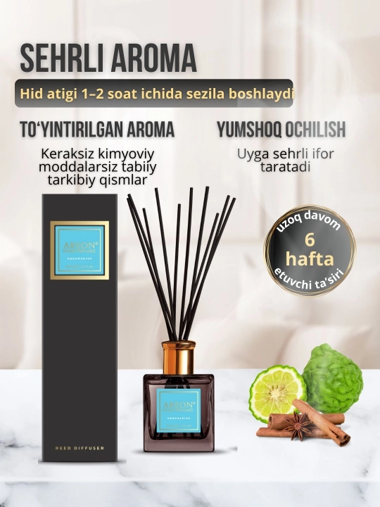 Ароматизатор-диффузор Areon Home Perfume для дома и офиса, 150 мл