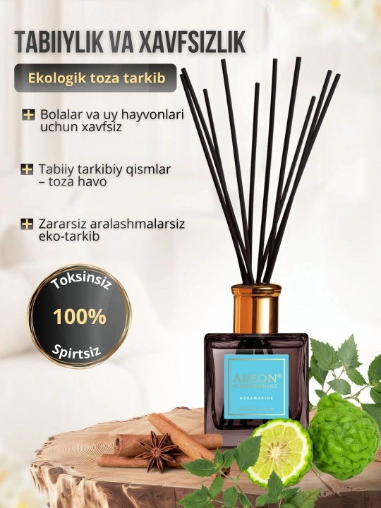 Ароматизатор-диффузор Areon Home Perfume для дома и офиса, 150 мл