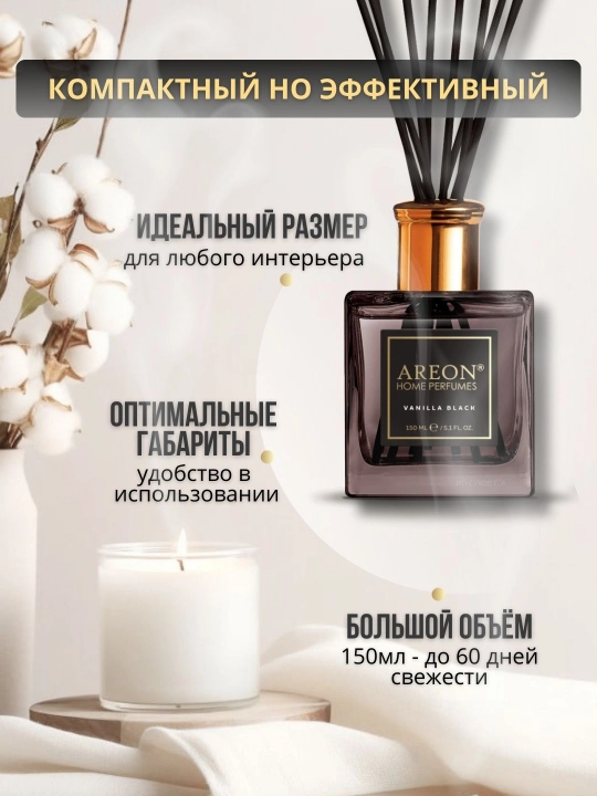 Ароматизатор-диффузор Areon Home Perfume для дома и офиса, 150 мл