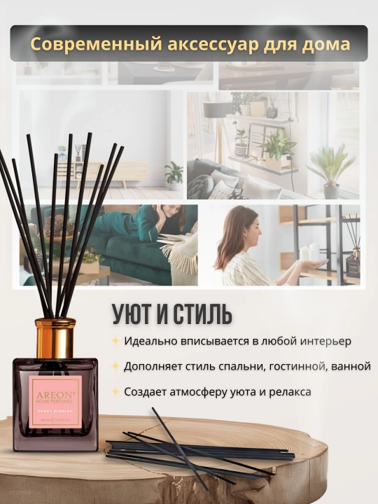Ароматизатор-диффузор Areon Home Perfume для дома и офиса, 150 мл