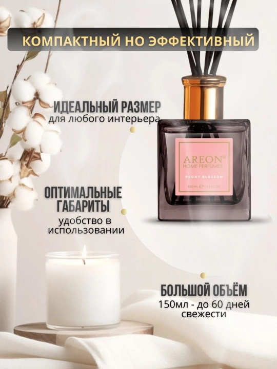 Ароматизатор-диффузор Areon Home Perfume для дома и офиса, 150 мл