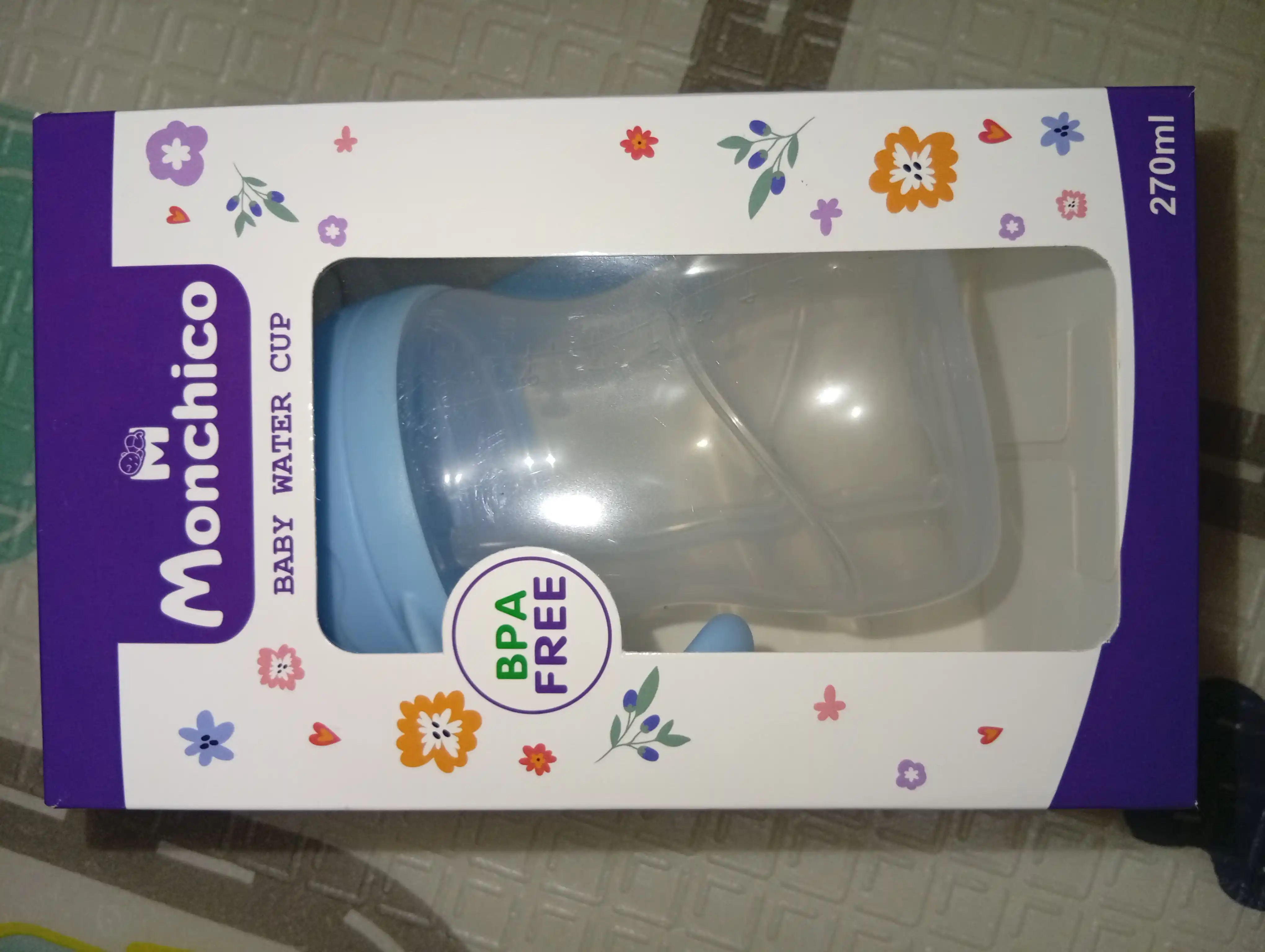 Monchico Naychali bolalar suv idishi, 270 ml