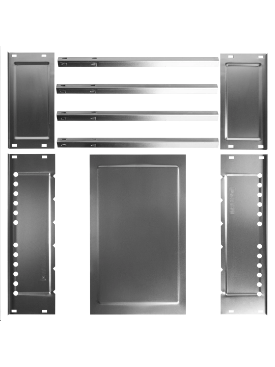 Мангал PALISAD с ребрами жесткости, 500 х 300 х 500 мм, 69547