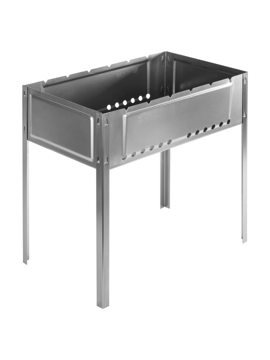 Мангал PALISAD с ребрами жесткости, 500 х 300 х 500 мм, 69547