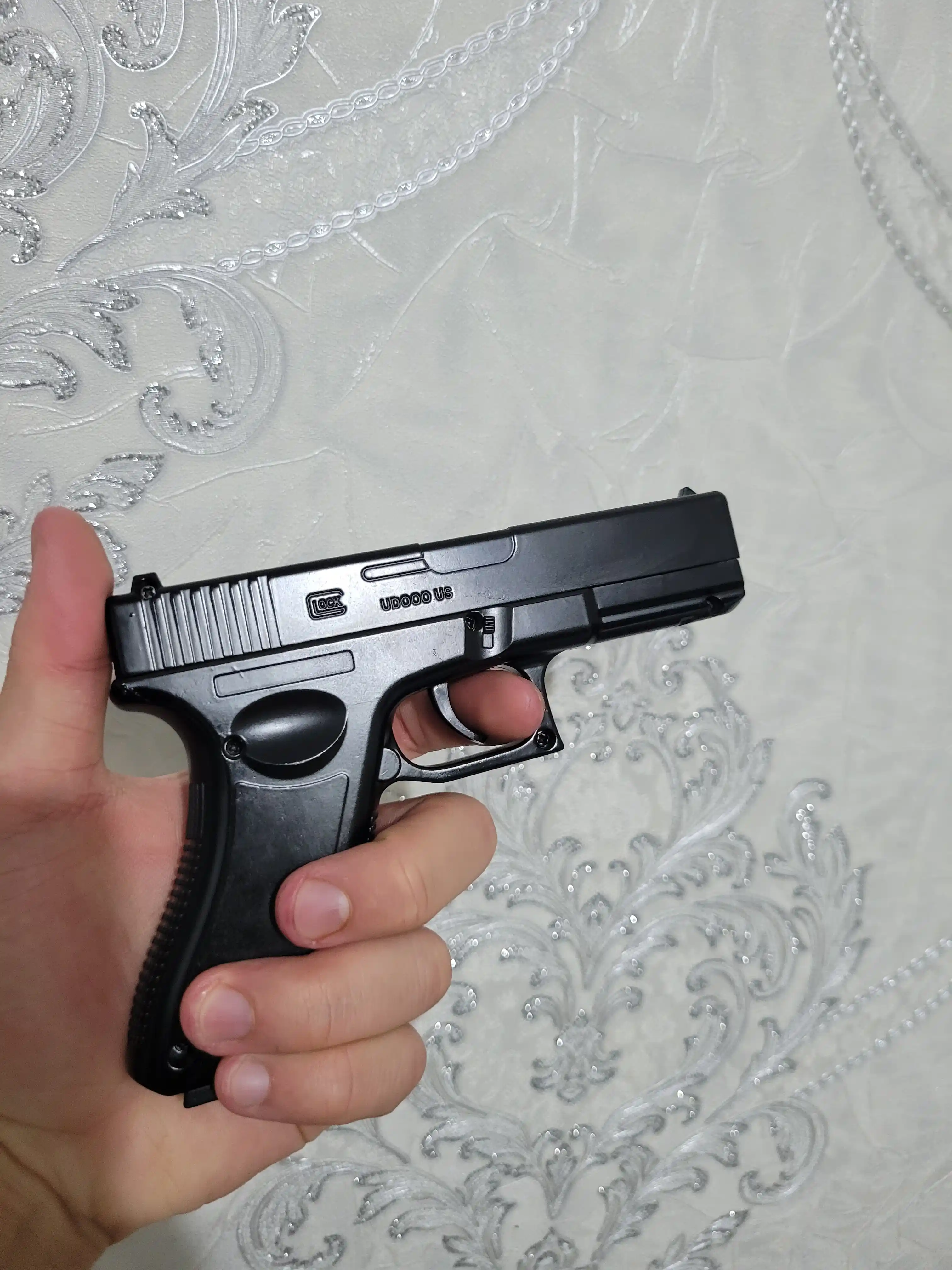 Пистолет детский с глушителем Desert Eagle металлический, Glock CSGO, Colt 1911, Beretta