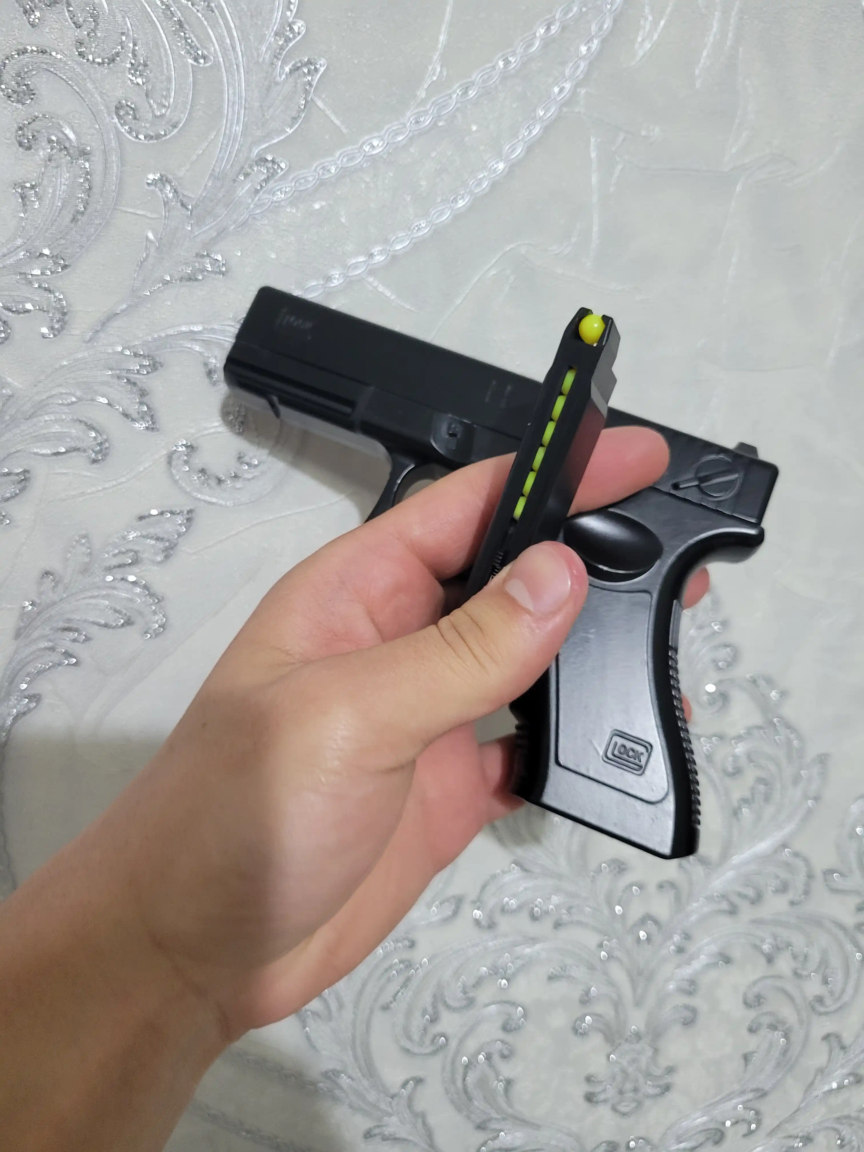 Пистолет детский с глушителем Desert Eagle металлический, Glock CSGO, Colt 1911, Beretta