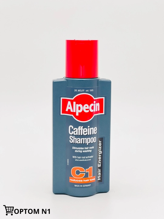 Soch o'sishini to'g'ridan-to'g'ri ildizlarda rag'batlantiruvchi shampun Alpecin, 250 ml