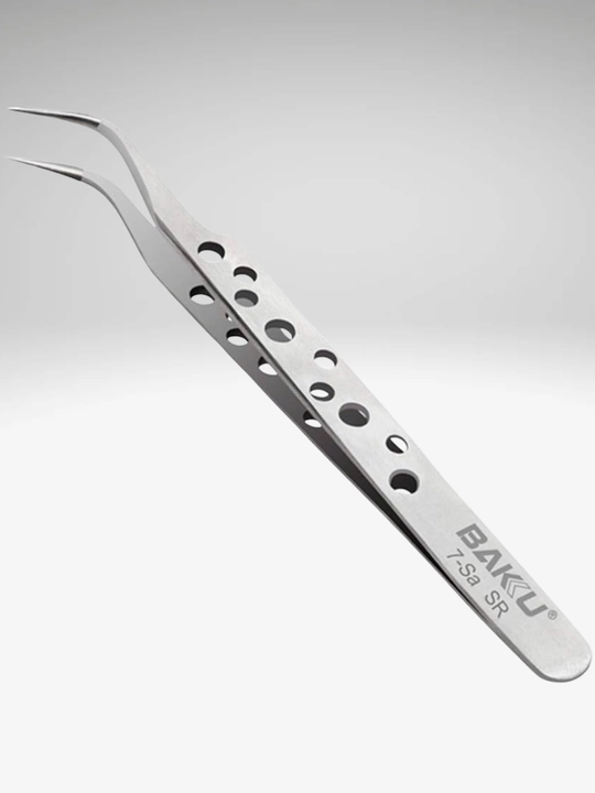 Пинцет RELIFE SK-11 SK-15, изогнутый, антистатический