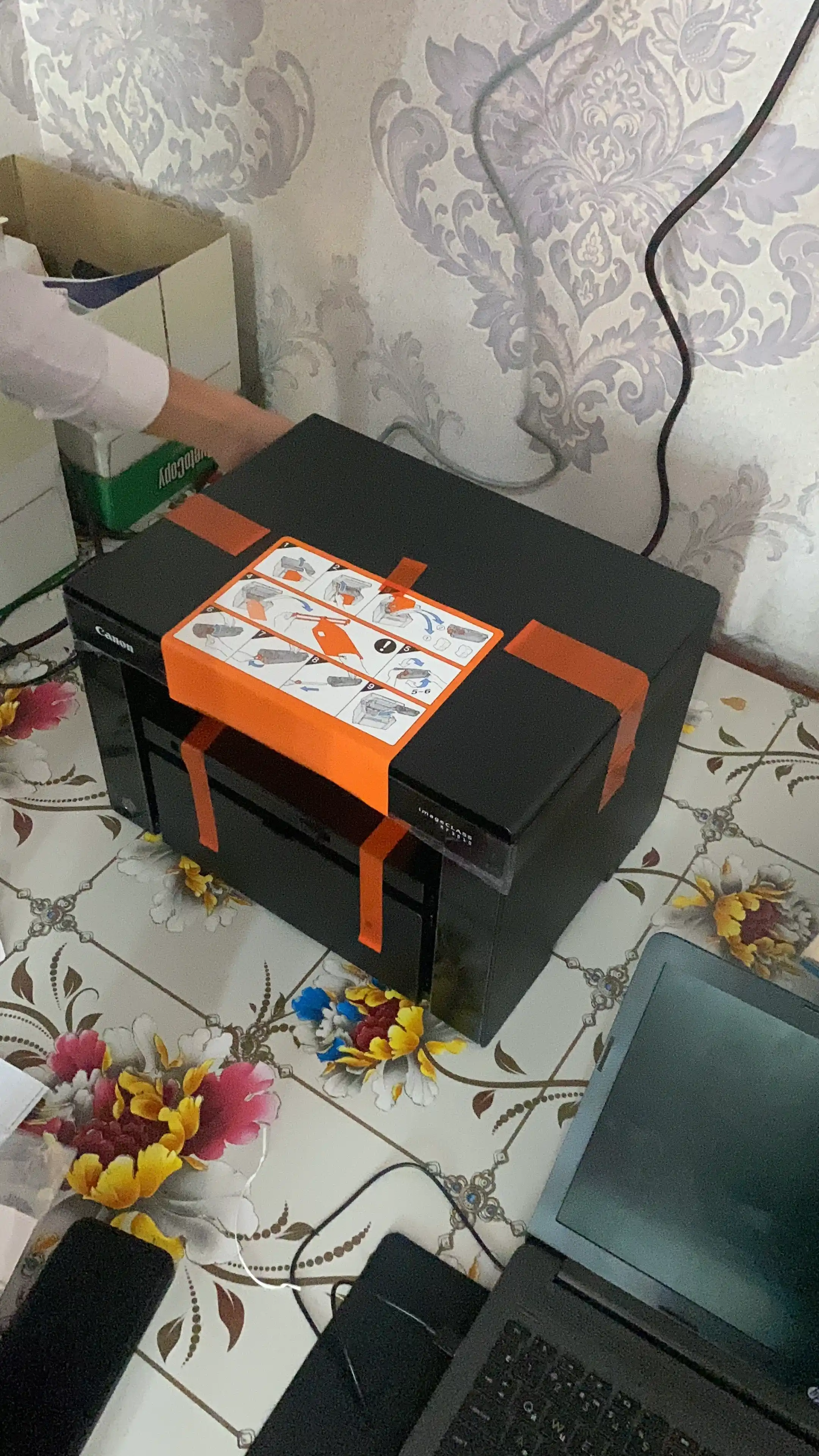 MFP lazer printeri Canon MF3010, 3 tasi 1 da