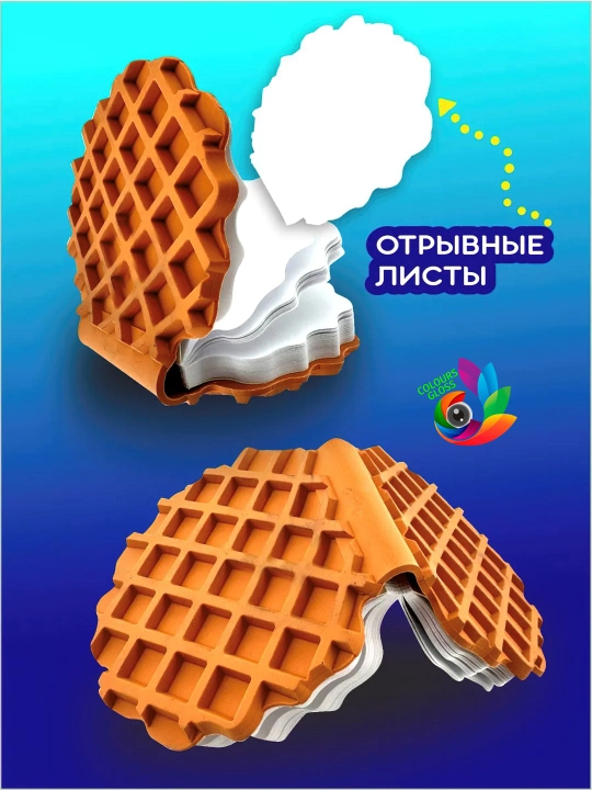Xushbo'y hidli mini bloknot "Shokolad va pechene", eslatmalar uchun, 80 bet