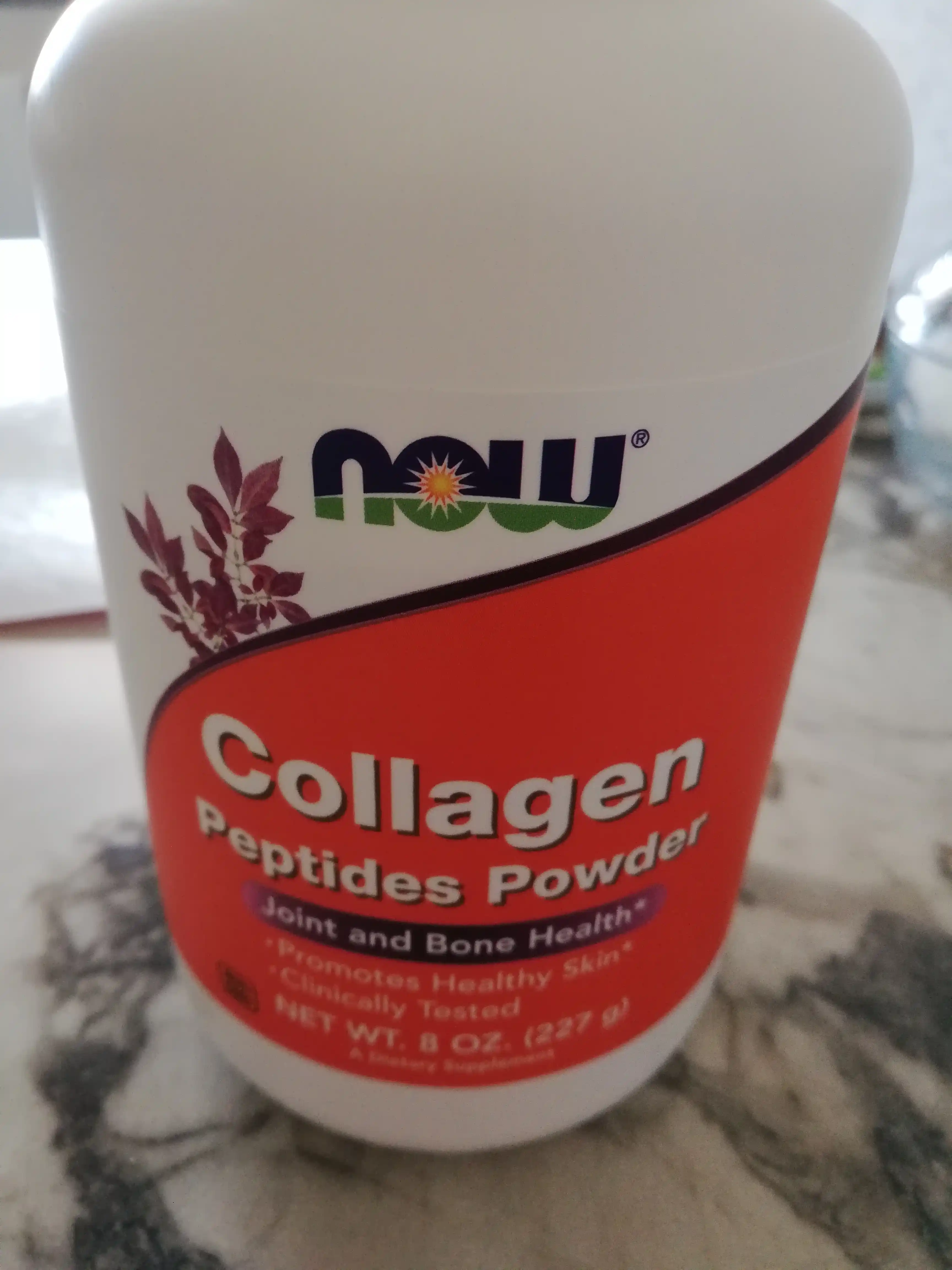 Kollagen NOW Supplements, kukun va kapsulalarda