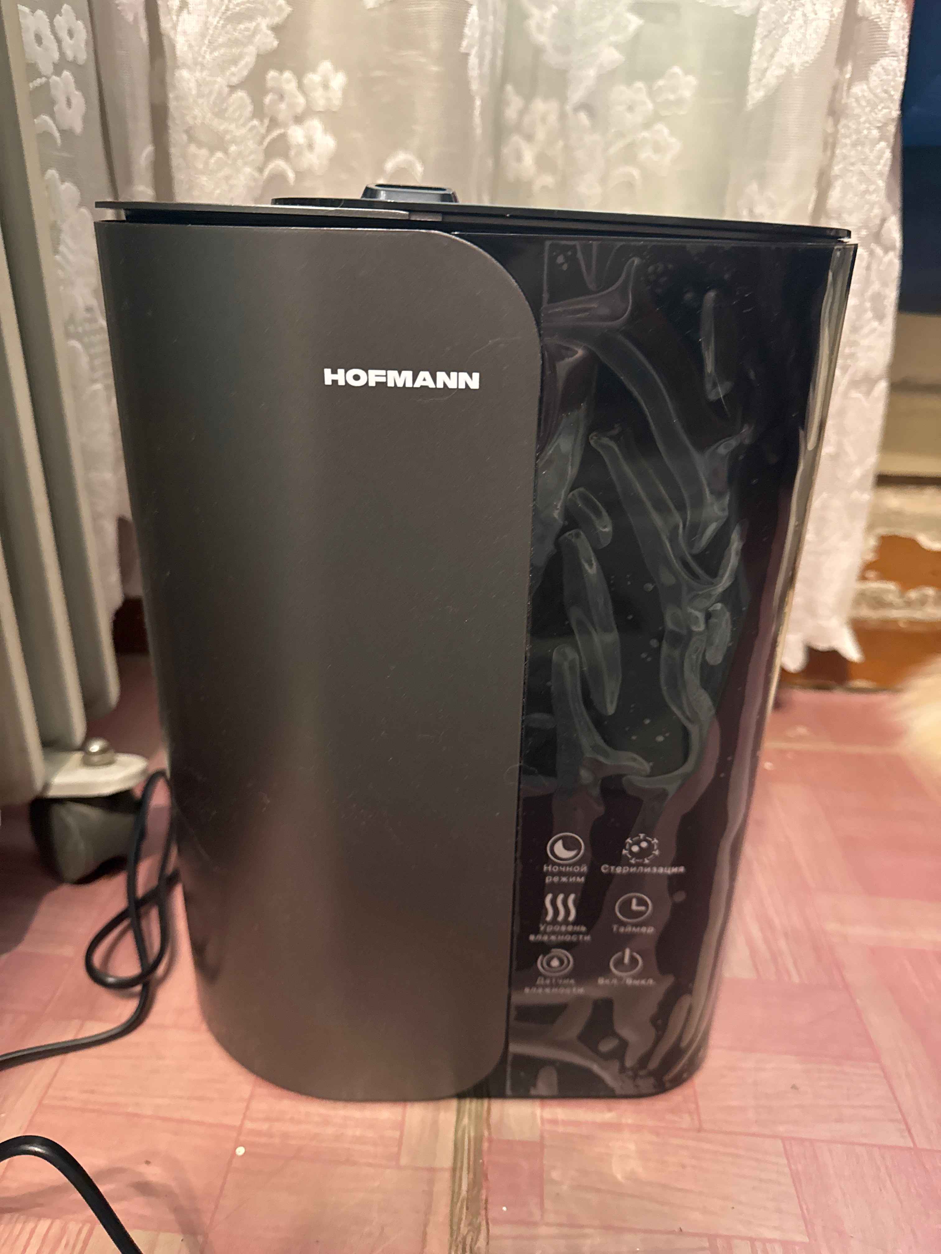 Увлажнитель воздуха Hofmann SHR2555DRG/HF, Сенсорное управление