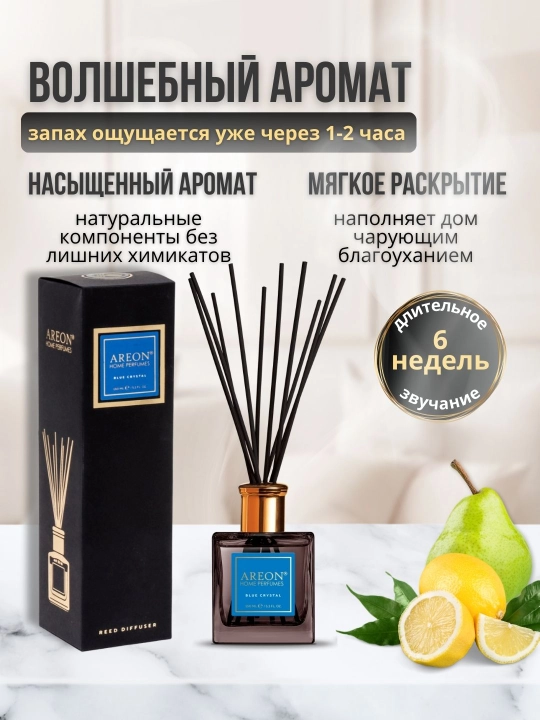 Ароматизатор-диффузор Areon Home Perfume для дома и офиса, 150 мл