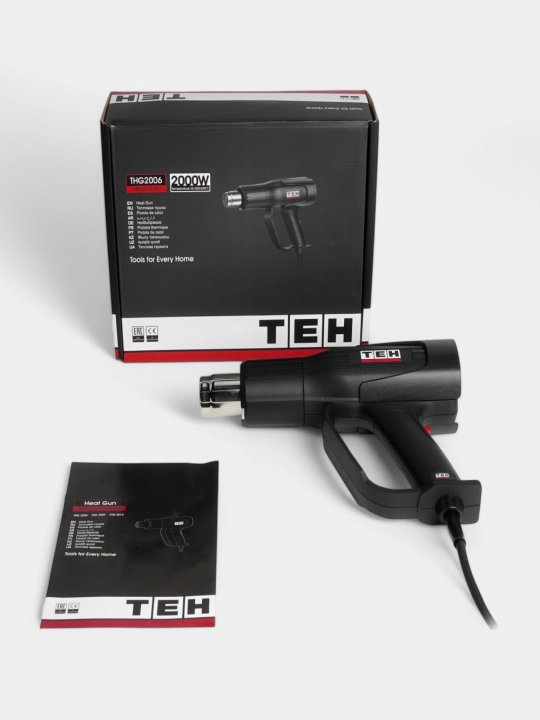 TEH THG2006 qurilish fenlari, professional, 2000 Vt, 600°C