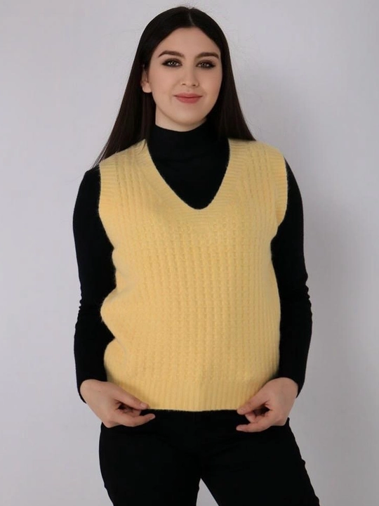 Ayollar uchun angora va jun jaket – zamonaviy va iliq, L–XL