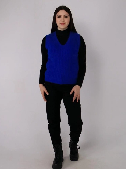 Ayollar uchun angora va jun jaket – zamonaviy va iliq, L–XL