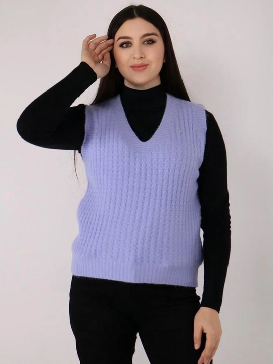 Ayollar uchun angora va jun jaket – zamonaviy va iliq, L–XL
