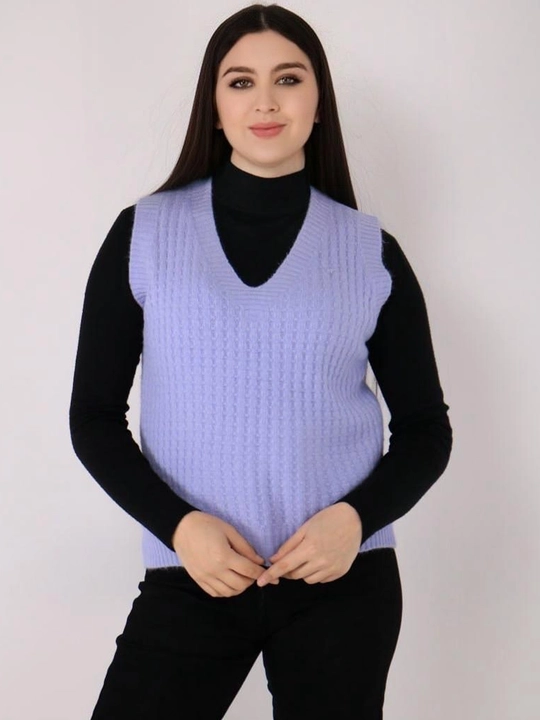 Ayollar uchun angora va jun jaket – zamonaviy va iliq, L–XL