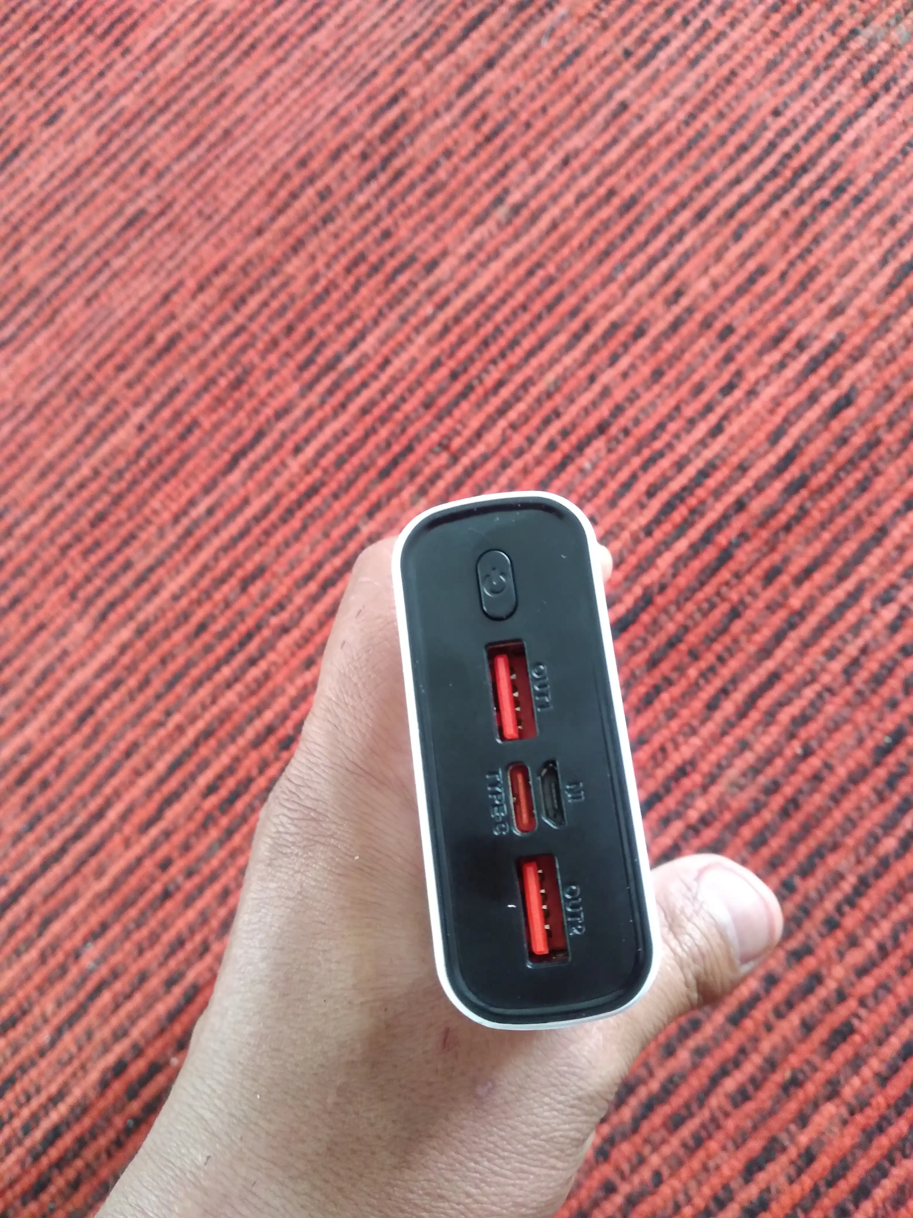 Tashqi akkumulyator Power Bank 66 W,tez zaryadlashni qo'llab-quvvatlaydigan, 20000 mA/soat