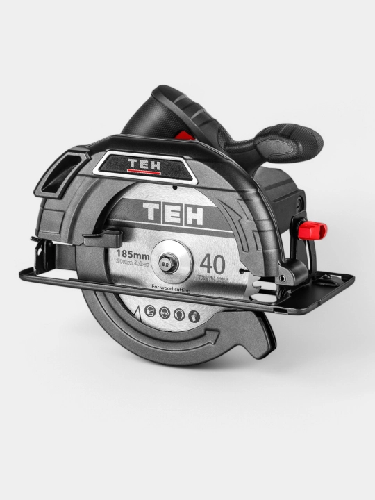 Циркулярная пила TEH TC18515, 1800W, 5300 об/мин, 185 мм