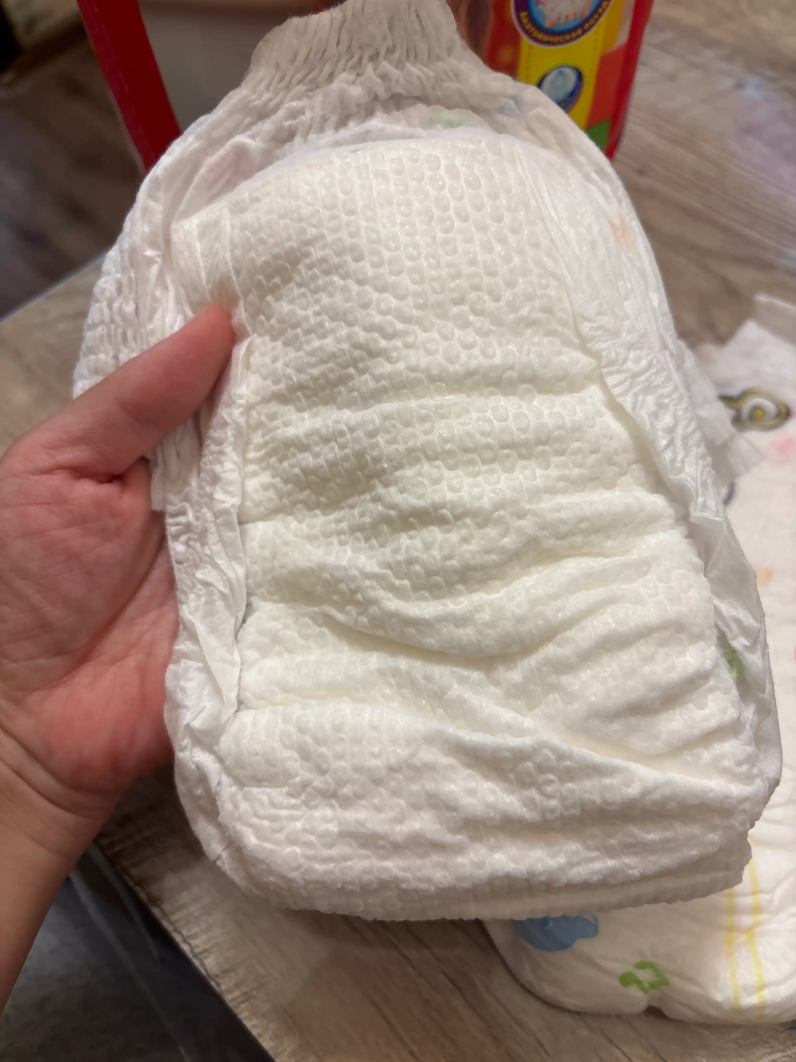 Подгузники трусики детские Chikako mini, 7 большой размер, 18-25 кг, 14 шт, ультра мягкие