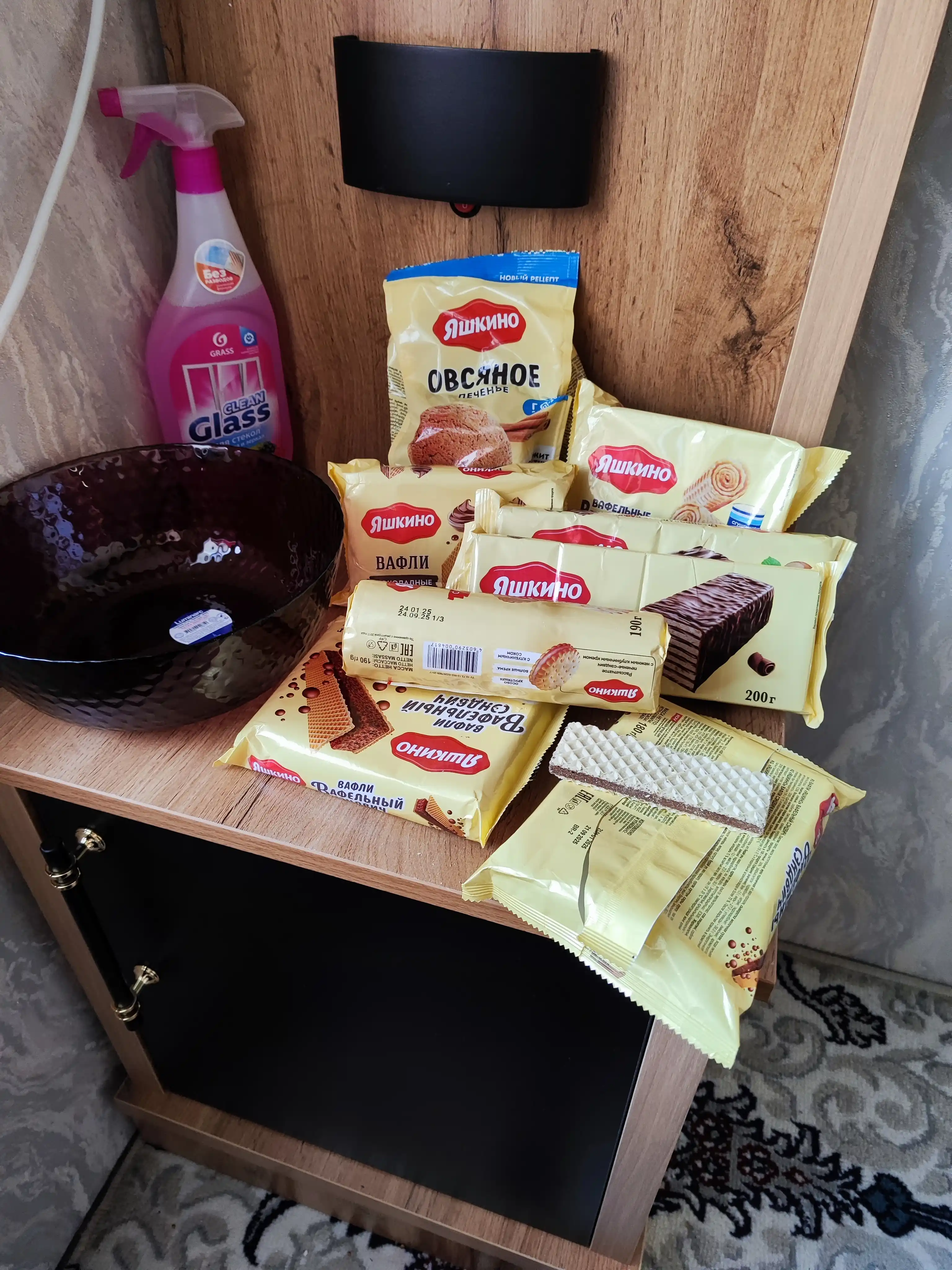 Шоколадные вафли Яшкино, 200 г