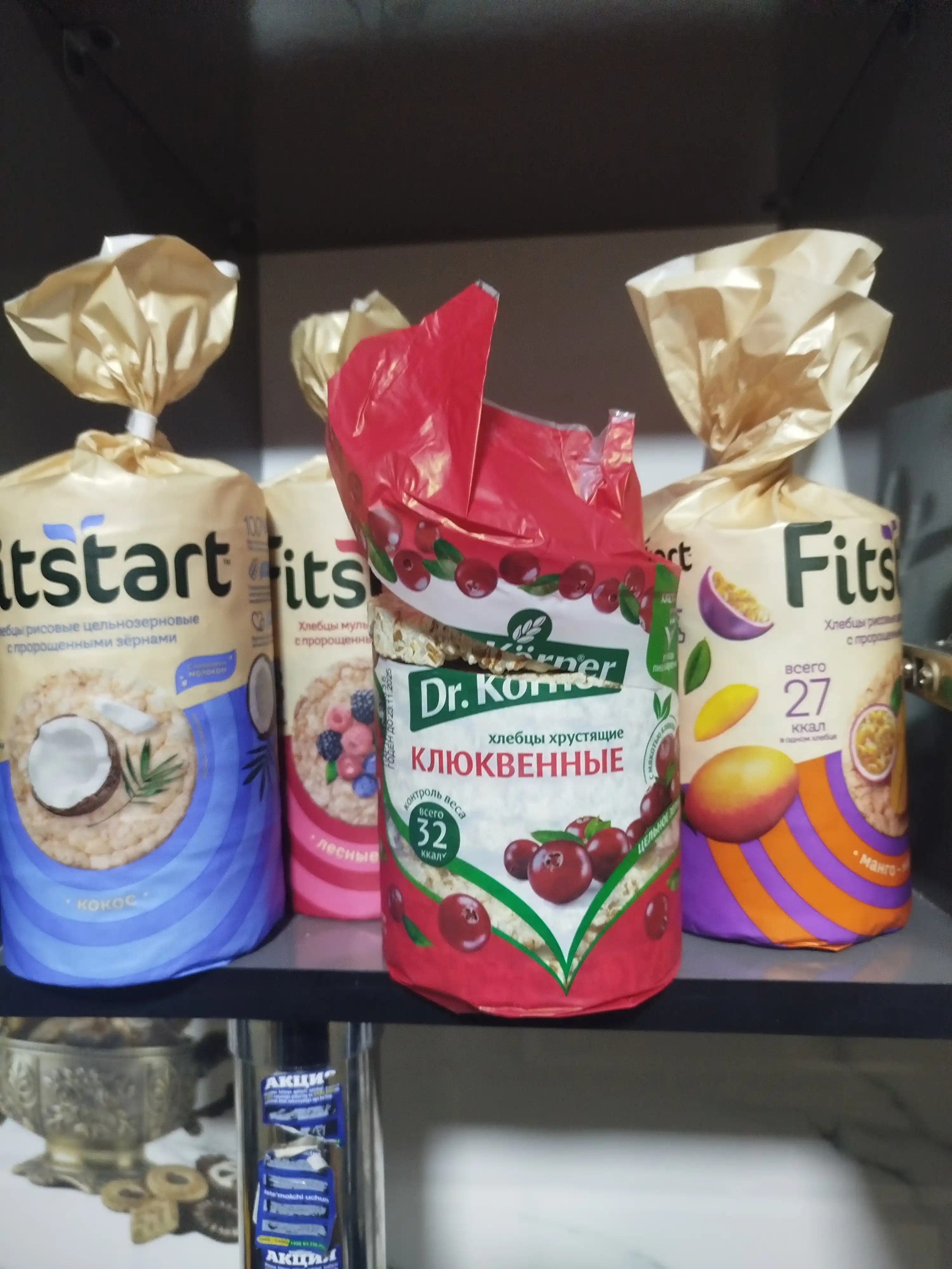 Хлебцы мультизлаковые Fitstart Рисовый кокос, 100 г