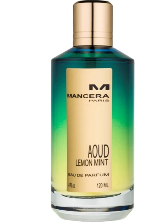Mancera AOUD Lemon Mint parfyumlangan suv, 120 ml
