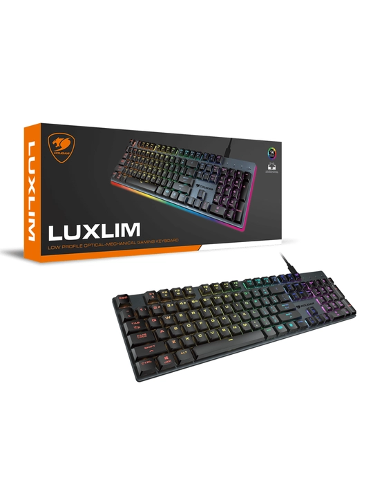 Клавиатура игровая, механическая, для компьютера с RGB-подсветкой, Cougar Luxlim