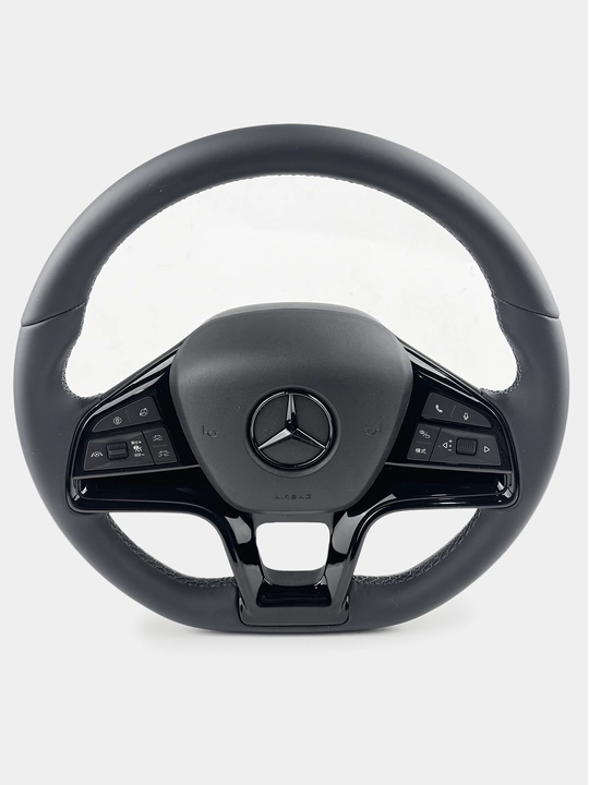 Руль для автомобиля, кожаный, универсальный Spark,Damas,Nexia 1 2 3,Gentra,Lacetti