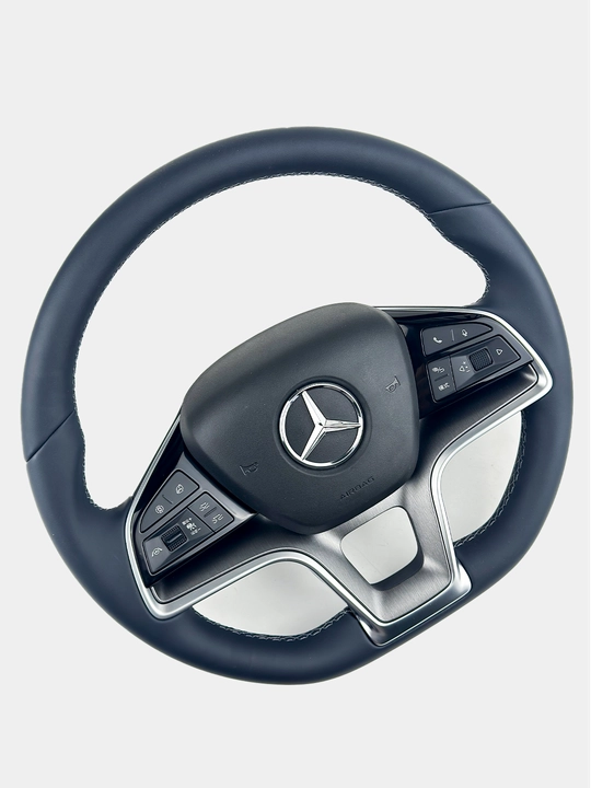 Руль для автомобиля, кожаный, универсальный Spark, Damas, Nexia 1 2 3, Gentra, Lacetti