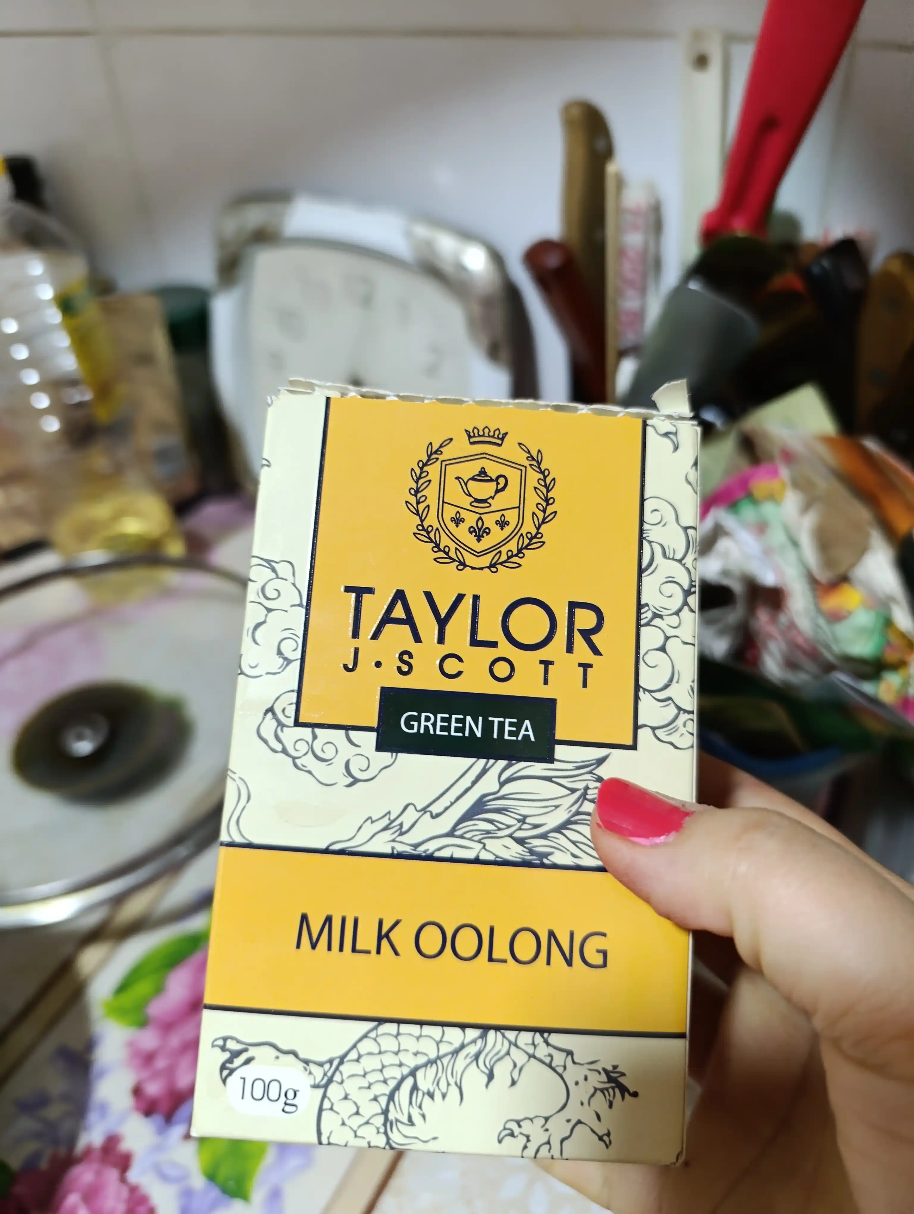 Чай зеленый Taylor Milk Oolong, молочный Улун, 100 гр