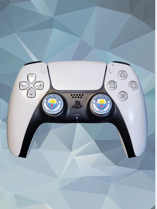 PS4 / PS5 / Xbox uchun futbol komanda rasmli joystik qopqoqlari, 2 dona