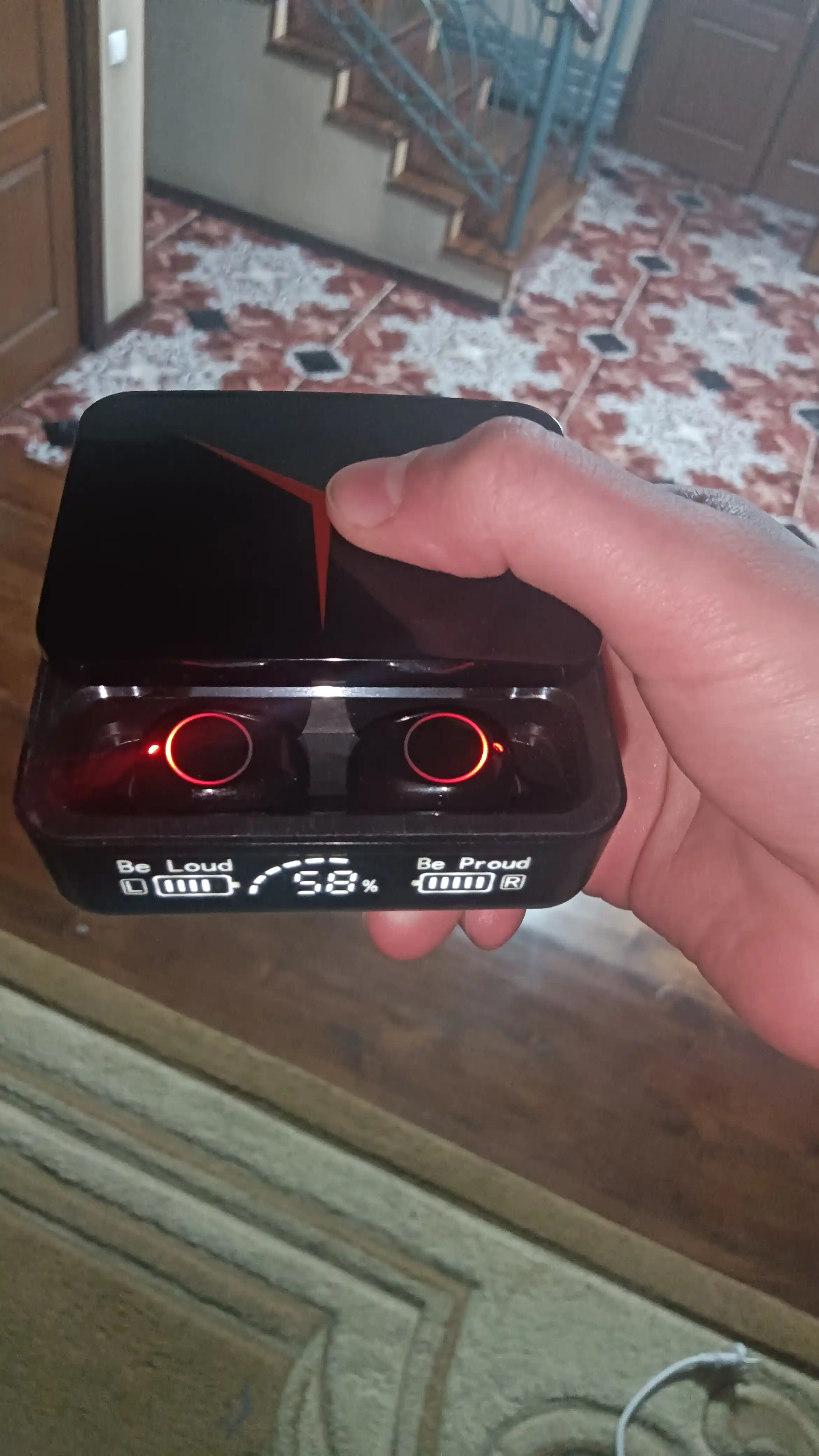 M10, M19, M20, M90 Powerbank 3500 mA/soat va Bluetooth 5.3 simsiz quloqchinlar