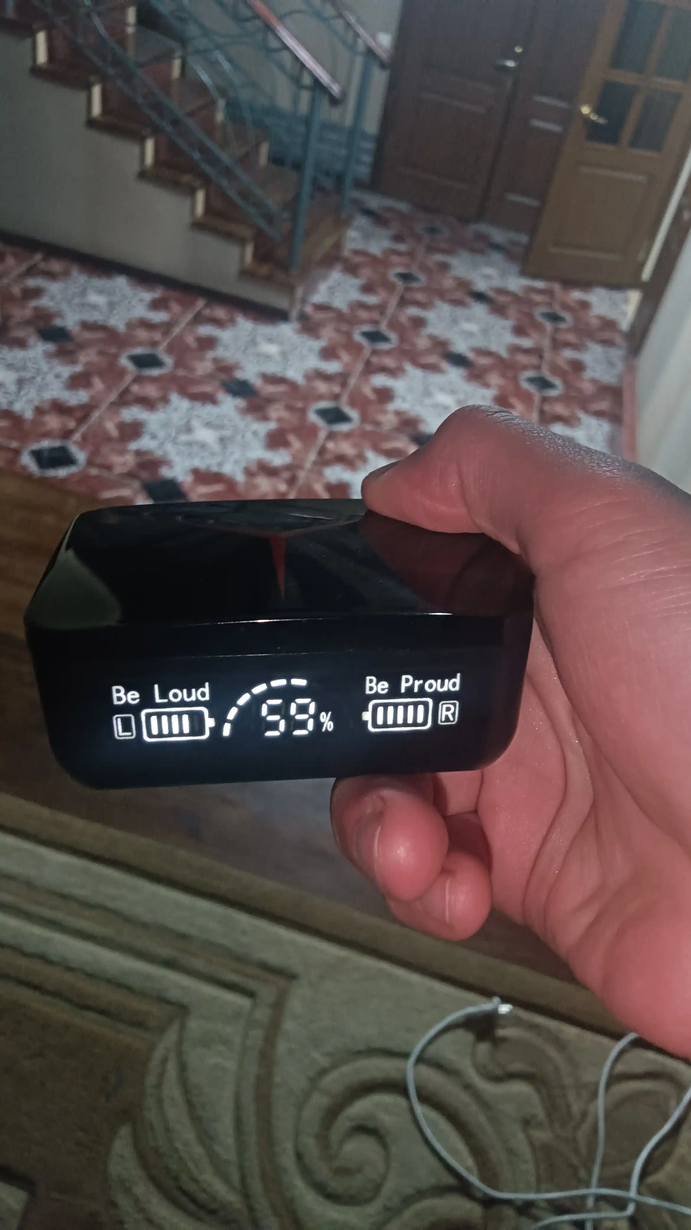 M10, M19, M20, M90 Powerbank 3500 mA/soat va Bluetooth 5.3 simsiz quloqchinlar