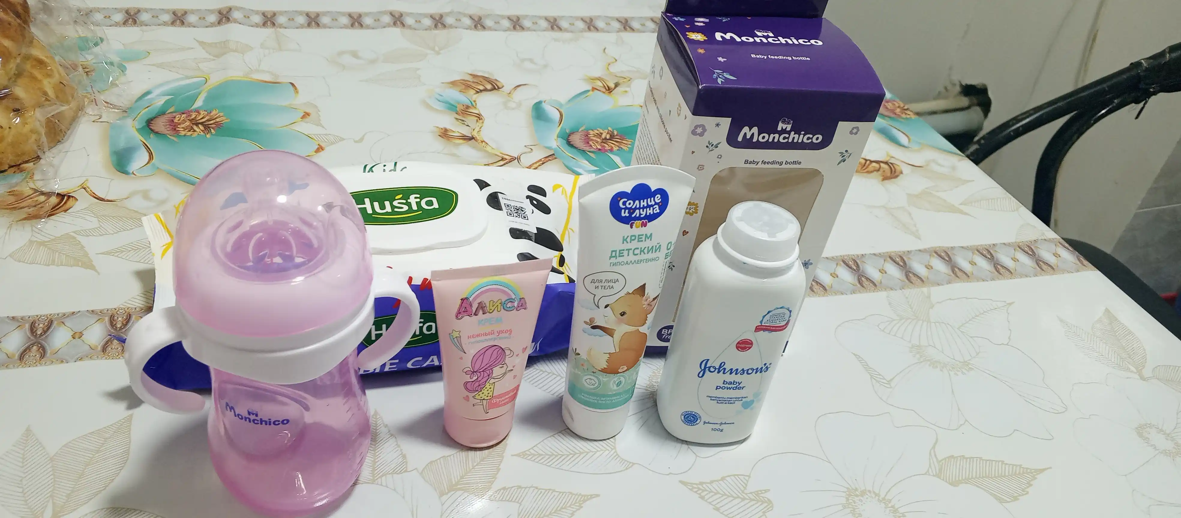 HUSFA Kids nam salfetkalari, 120 dona