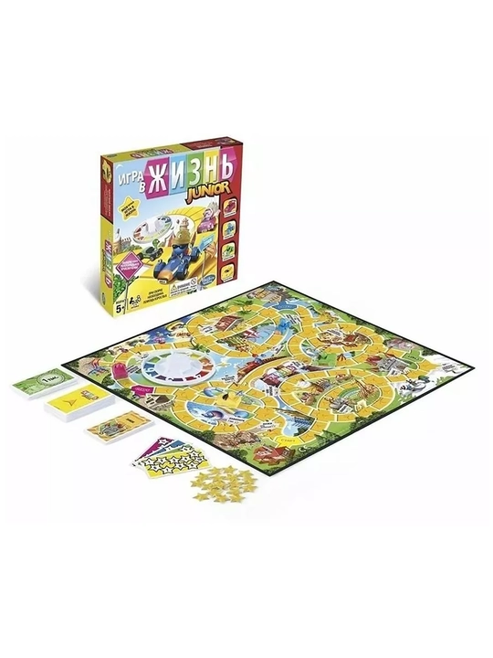 Настольная игра для детей "Игра в жизнь Junior"