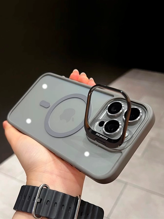 IPhone 11, 12, 13, 14, 15, 16, 17, Pro, Max, iPhone Mini uchun MagSafe g‘ilofi, shaffof, taglik bilan