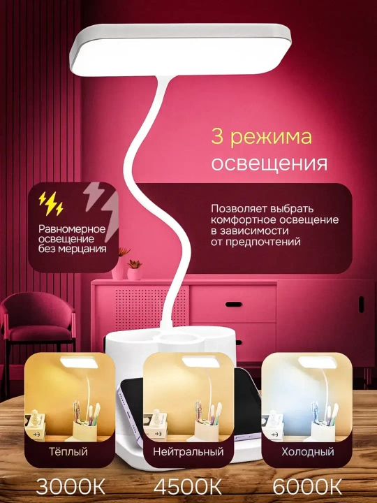 Smart LED lampa, yorqin nur va tashkilotchilik birgalikda