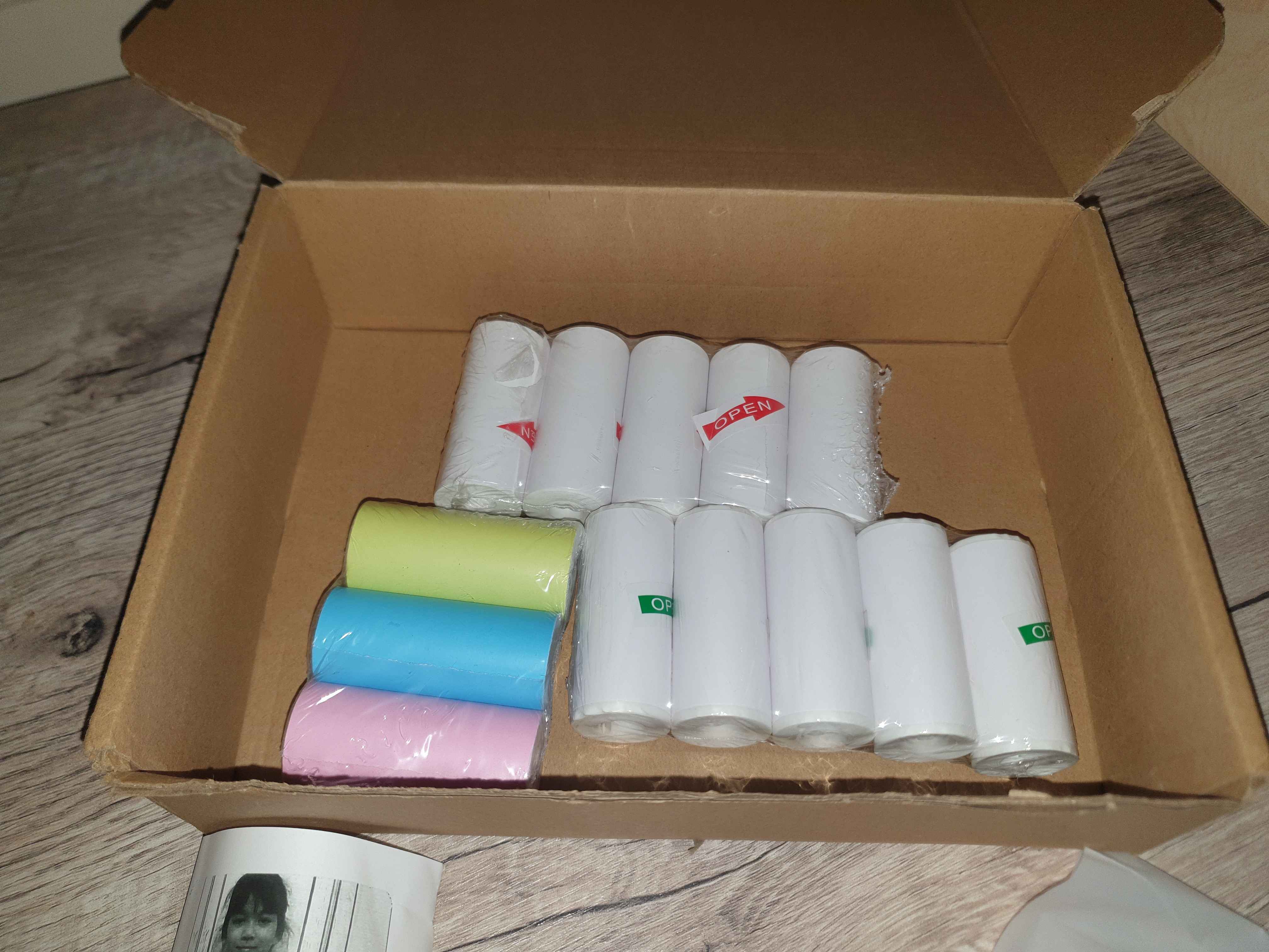 Bolalar mini printeri, tezkor chop etish imkonini beruvchi fotoapparat, foto printer