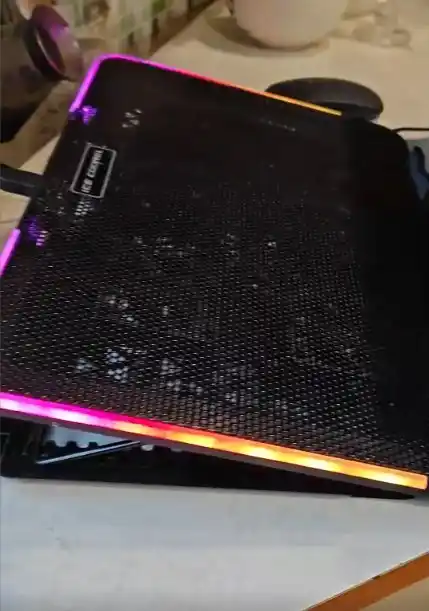 Подставка для ноутбука охлаждающая  с RGB подсветкой