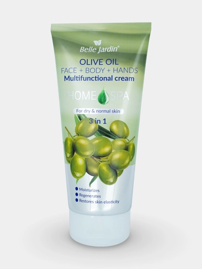 Tana uchun, ko'pfunksiyali, zaytun yog'ili krem Belle Jardin, 200 ml - 
