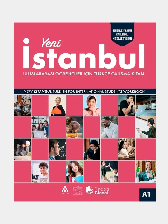 Yeni Istanbul A1, А2, В1, В2, turk tili darsligi to'plami + ish daftarchasi Ashby