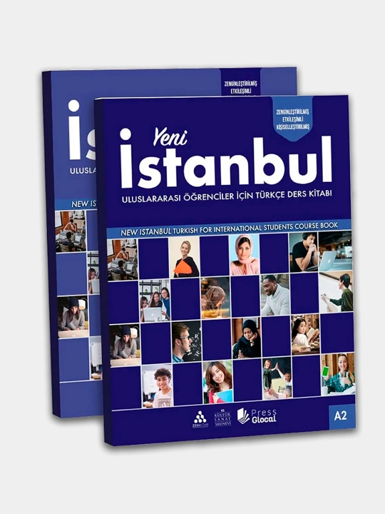 Yeni Istanbul A1, А2, В1, В2, turk tili darsligi to'plami + ish daftarchasi Ashby