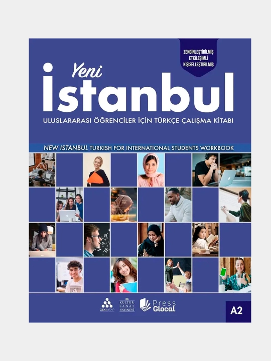 Yeni Istanbul A1, А2, В1, В2, turk tili darsligi to'plami + ish daftarchasi Ashby